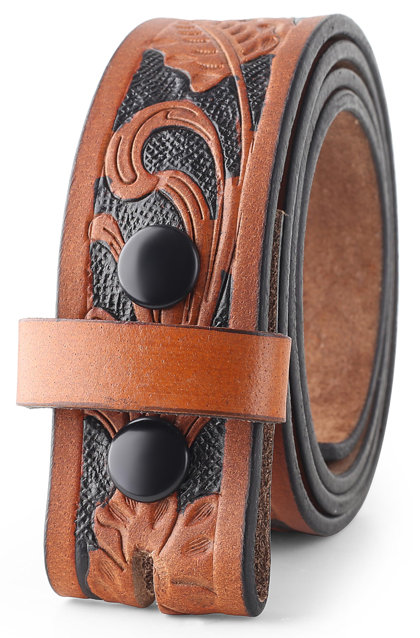 F&L CLASSIC Western Belt without buckle for men