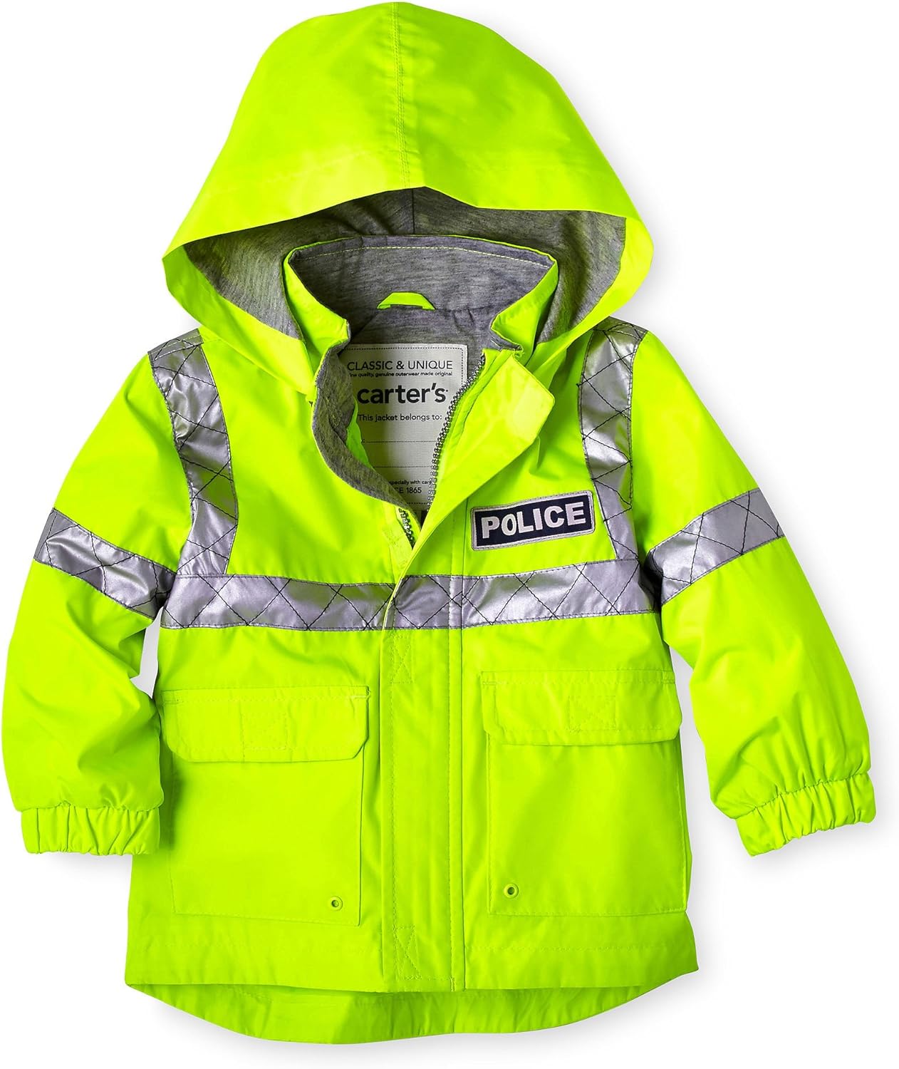 Carter�s Baby Boys Neon Yellow Police Man