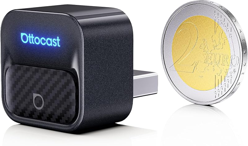 Mini Core 2-in-1 Kabelloser CarPlay & Android Auto Adapter