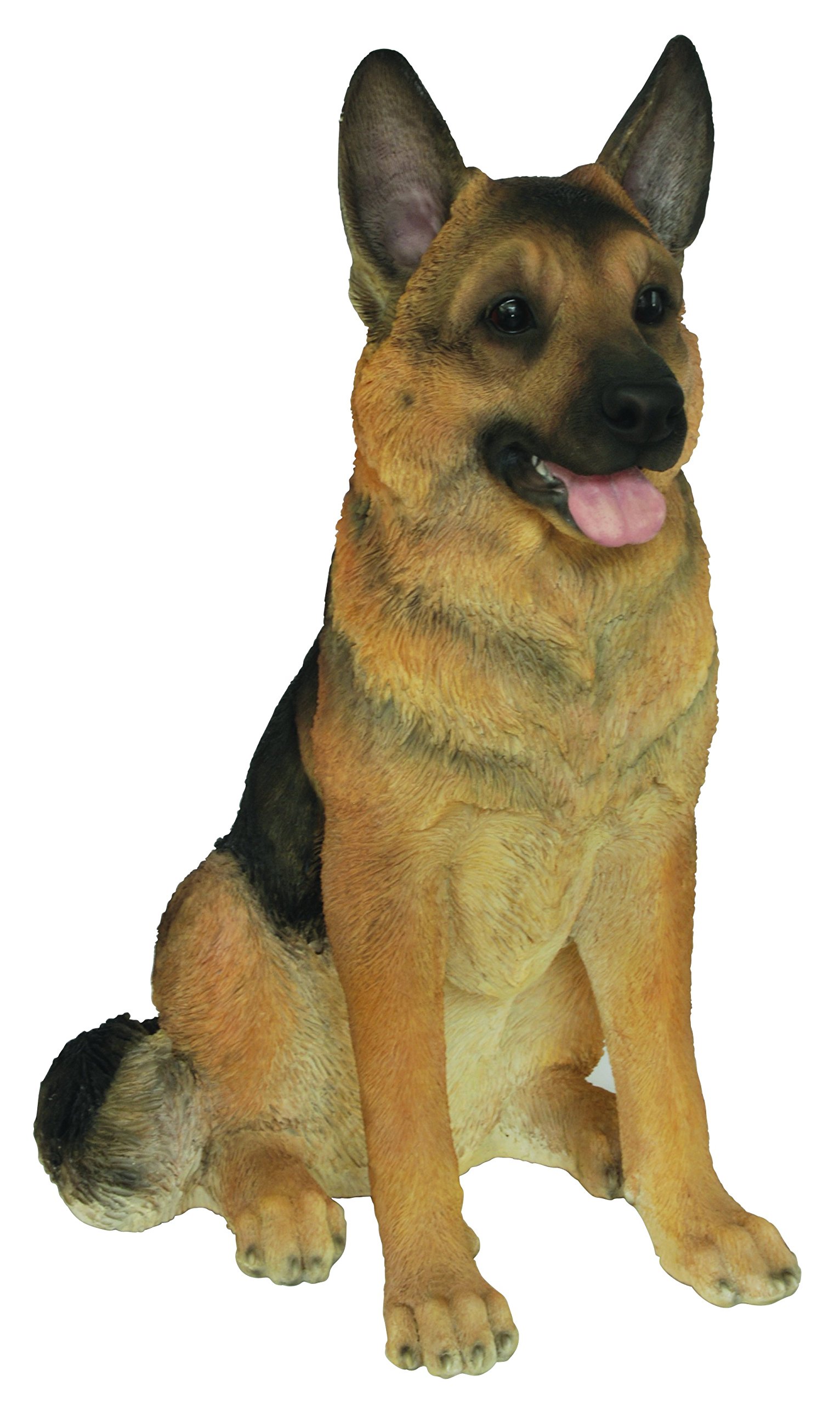 Vivid Arts Sitting Alsatian Dog Resin Ornament