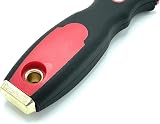 CCA Carpet Tucking Tool Metal Top Design for Door Trim Flooring Plates Black Red view 5