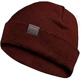 MERIWOOL Kids’ Beanie - Merino Wool Ribbed Knit Winter Hat for Boys and Girls