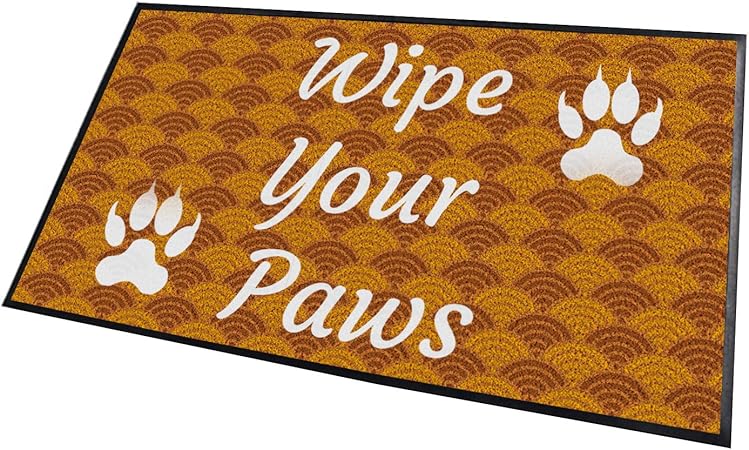 Amazon Com Banner Buzz Make It Visible Wipe Your Paws Outdoor