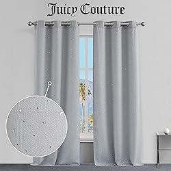 Juicy Couture Melody Night Star Cutout Curtains