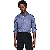 Tommy Hilfiger Mens Long Sleeve Oxford Shirts in Regular Fit, Men's Button Down Shirts, Also Available in Big and Tall