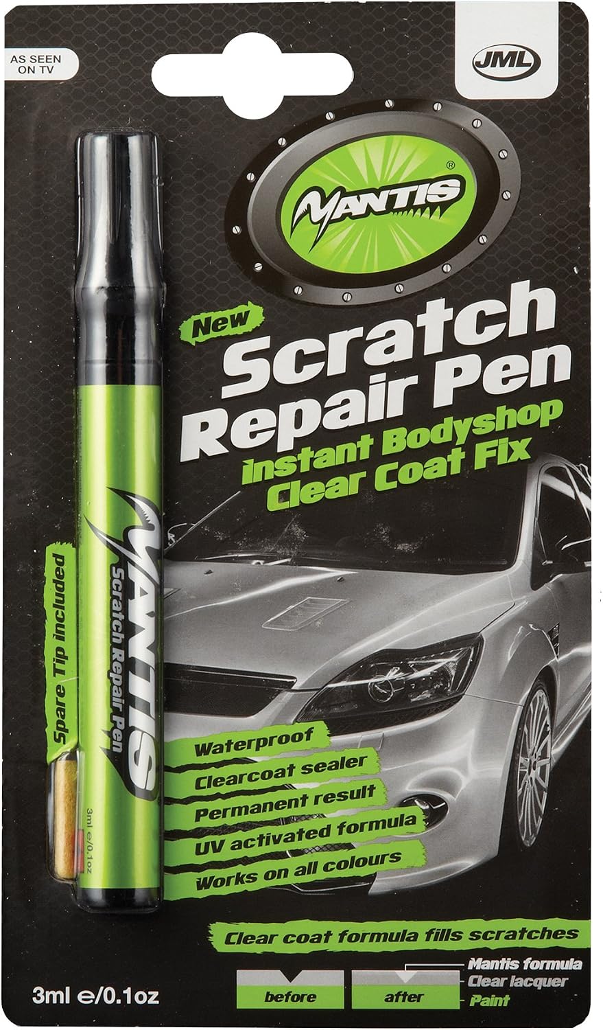 Jml Mantis Scratch Repair Pen Instant Bodyshop Clear Coat Fix