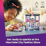 LEGO Friends Heartlake City Fashion Show 42685 Dress-Up Toy 3 Mini Dolls Catwalk view 2