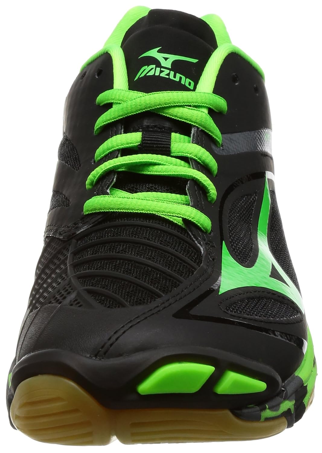 柔らかい ミズノ バレーボールシューズ ウエーブ ライトニング Z3 旧モデル B073wb1sbh 27 5 Cm ブラック ライトグリーン ダークグレー 限定価格セール Ejournal Unma Ac Id