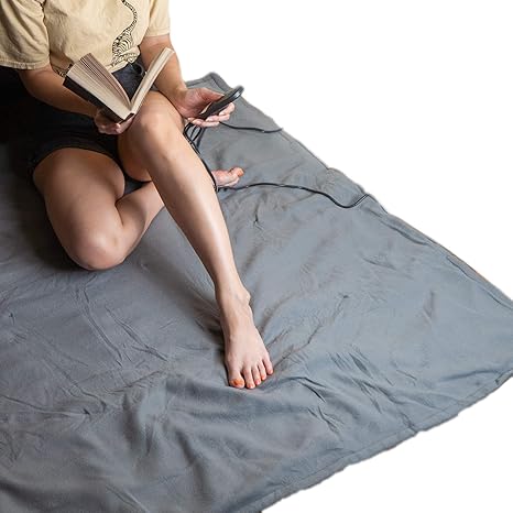 Larger Size, Heated Electric Throw Rug 