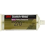 3M Scotch-Weld Epoxy Potting Compound DP270 Clear, 1.69 fl oz (Pack of 1)