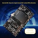 CIWEI BTCX79 Mining Motherboard E5 2609 CPU LGA 2011 DDR3 3060 3070 3080 GPU view 6