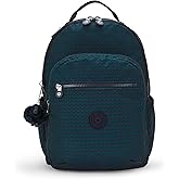Kipling Women's Seoul Prt 15" Laptop Backpack, Durable, Roomy with Padded Shoulder Straps, Built-In Protective Sleeve