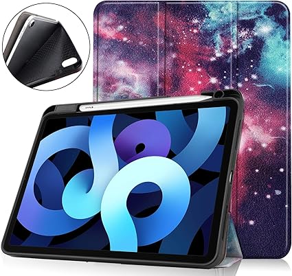 Amazon モデル Ipad Air4 10 9ケース 花柄 手帳型 Pencilの充電に対応 薄型 軽量 アイパッドエアー4 10 9 ケース スタンド機能 ブック型 カッコいい 人気 おしゃれ ペンホルダー Puレザー 便利性の高い オートスリープ機能 Ipad Air4 10 9 Yhx Senlan