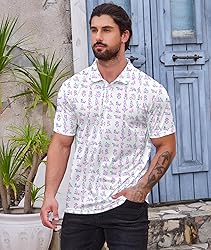 Funny Golf Shirts for Men Crazy Funny Golf Polo