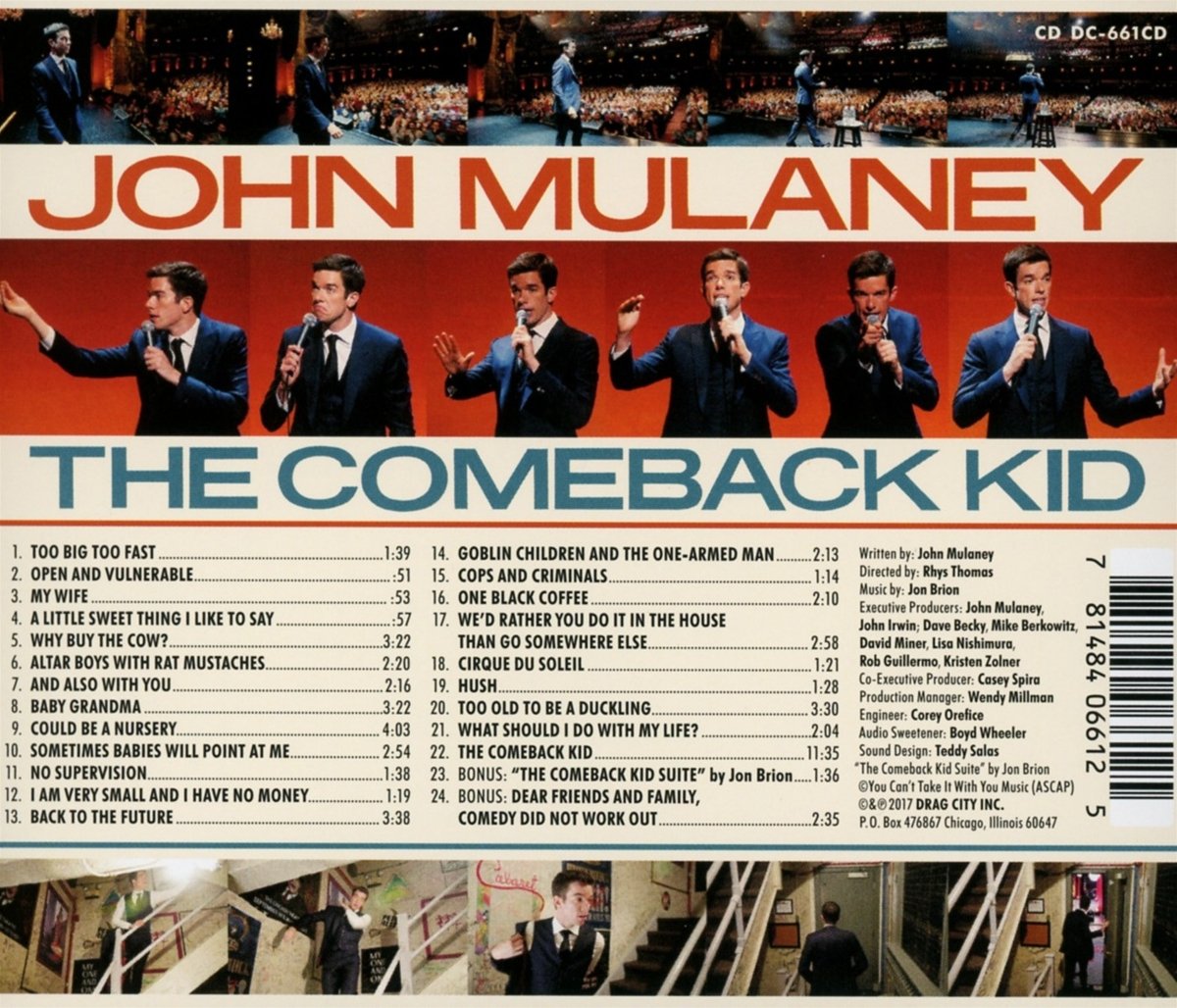 John Mulaney The Comeback Kid Amazon Com Music
