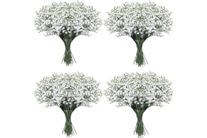 LYLYFAN Babys Breath Artificial Flowers,30 Pcs Gypsophila Real Touch Flowers for Wedding Party Home Garden Decoration