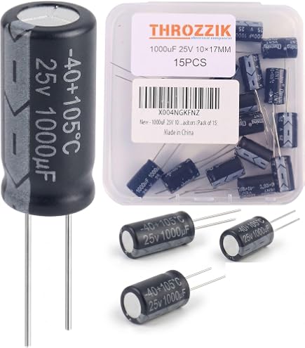 Set of 10, Nichicon 105°C Electrolytic Capacitor 100uF 50V (100