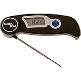Perfect Cook - Digital Instant read Thermometer with Foldable stainless steel probe, Best for Food, Meat, Cooking, BBQ, Poultry, Grill Food, Oven, Candy & More