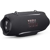 JBL Xtreme 5 - Portable Waterproof Speaker - Black | Legendary JBL sound that hits harder with AI Sound Boost, Up to 28 hours of playtime, Shoulder strap with floating hooks