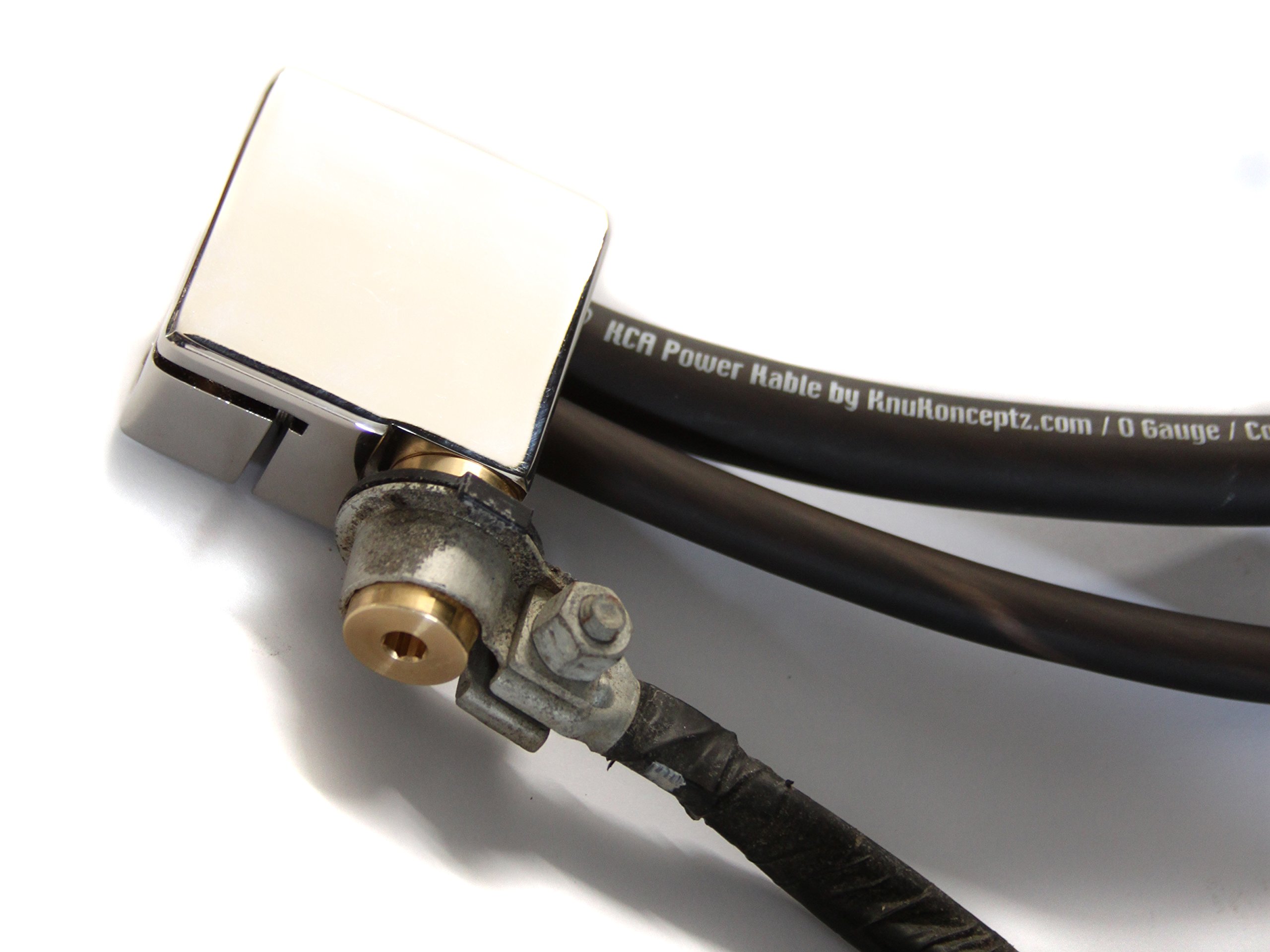 KnuKonceptz Ultimate Positive and Negative Battery Terminal Pair with