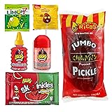 Tiktok Chamoy Pickle Kit with Candy, Includes