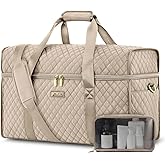 Weekender Travel Duffle Bag for Women: Overnight Bags with Shoe Compartment Carry on Bags for Airplanes with Toiletry Bag Weekend Yoga Gym Bag with Wet Pocket