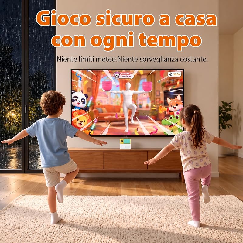 Console Gioco Interattiva con Movimento per Genitori e Bambini
