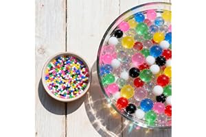Colored Water Beads for Vases, Sunsay 100000 Vase Fillers Water Gel Jelly Beads for Floating Candles, Soilless Planting Fragr