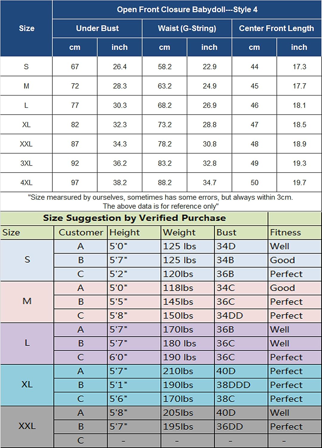 Avidlove Women Lace Lingerie Front Closure Babydoll V Neck Nightwear Sexy Chemise Nightie: Clothing