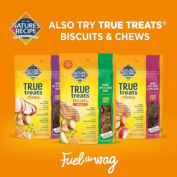 NATURE’S RECIPE SMALL BREED DRY DOG FOOD, CHICKEN, SWEET POTATO & PUMPKIN RECIPE, 4 POUNDS, GRAIN FREE