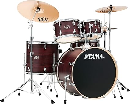 Tama Imperialstar Ie52kh6w Bww Drumkit Burgundy Walnut Wrap