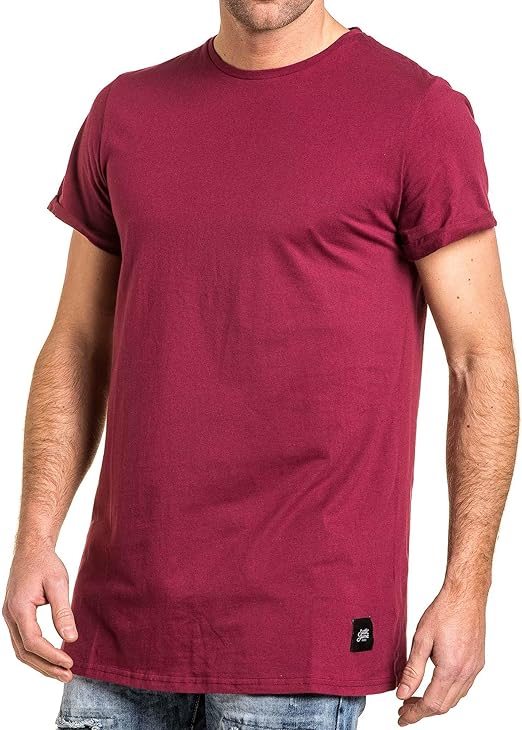 t shirt oversize homme rouge