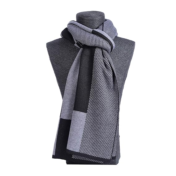 Amazon チェック柄マフラー メンズ 大判 大判ストール 秋 冬 秋冬