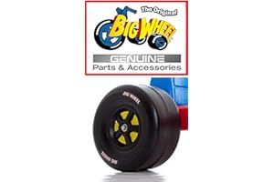 THE ORIGINAL BIG WHEEL The Original "Classic" Big Wheel, Replacement Parts, 1 Rear Wheel, Black