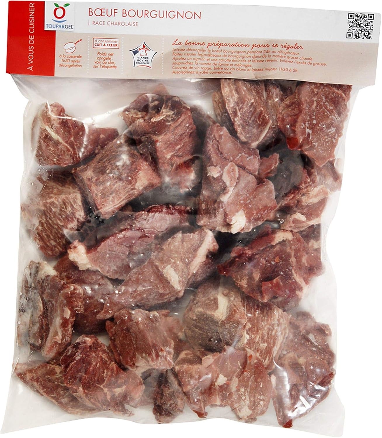 Boeuf Bourguignon Surgele Charolais 1 5 Kg Environ Amazon Fr