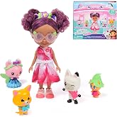 Gabby's Dollhouse The Movie, Gabby's Garden Friends Pack with Figures | 6-Inch Gabby Doll, 4 Toy Figures, Garden Friends Accessories, Themed Storytelling, Kids Toys for Girls &amp; Boys Ages 3 and Up