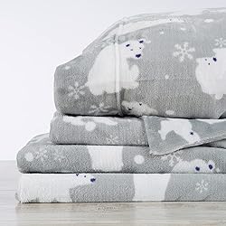Great Bay Home Extra Soft Velvet Plush Queen Micro