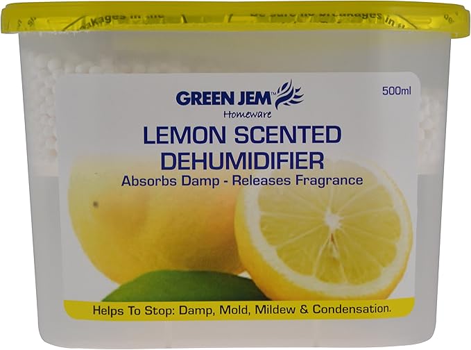 Green Jem Scented Dehumidifier, Yellow, 500 ml Amazon.co.uk Kitchen