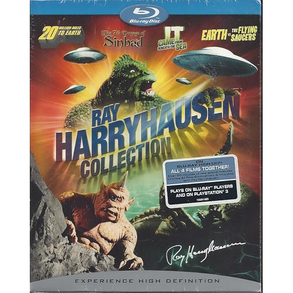 Amazon.com: The Fantastic Films of Ray Harryhausen [Blu-ray] : Tom
