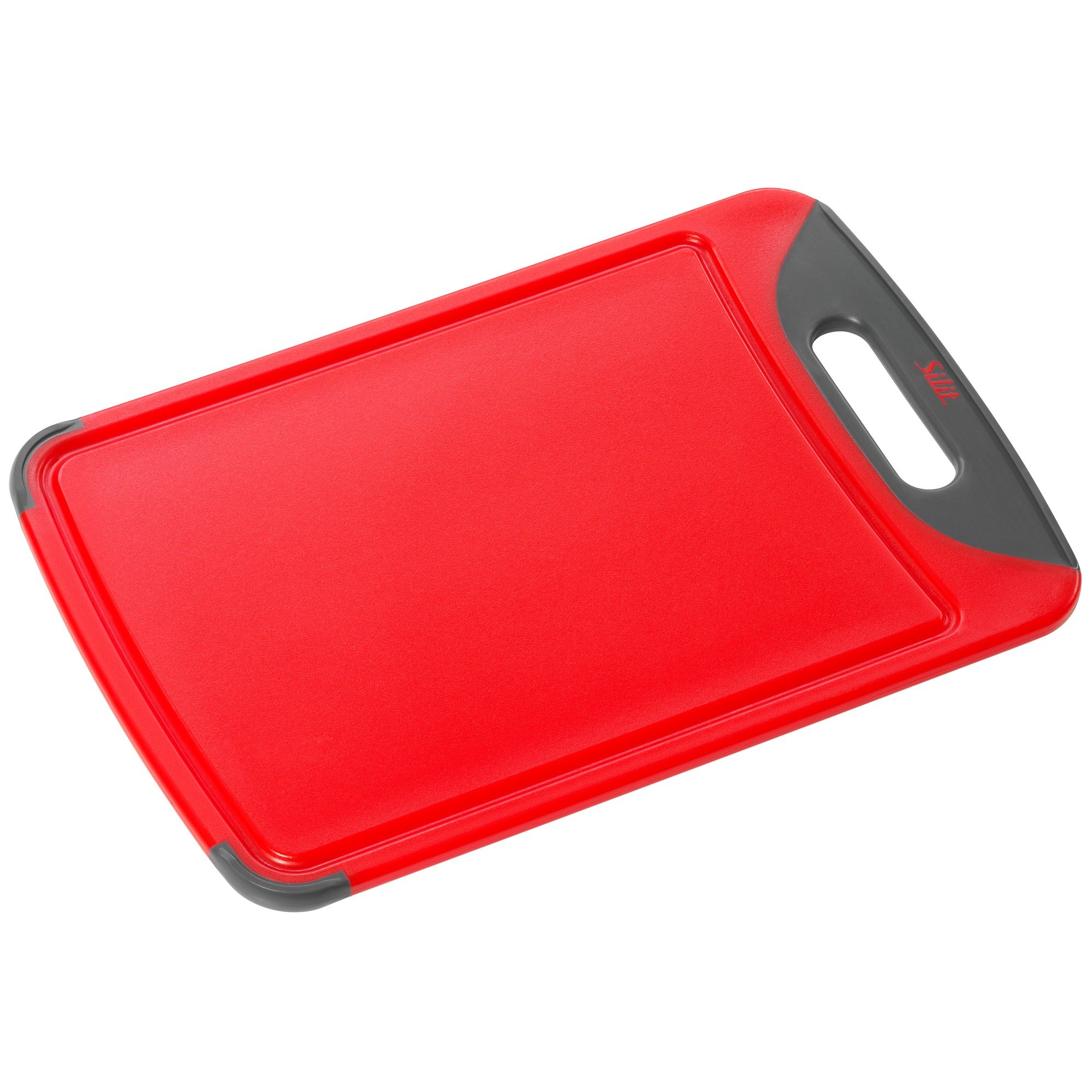 Silit Cutting Board, Red, 38 x 25 cm