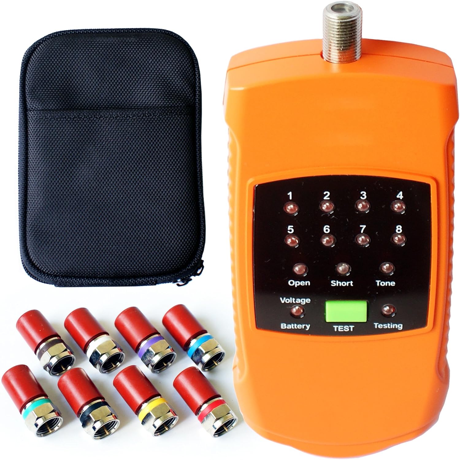 8 Way Coaxial Cable Mapper Finder Scanner Tracker Amazon.co.uk