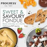 Progress EK4375BLK Electric Fondue Set 1.4L Stainless Steel 8 Forks 1200W view 7