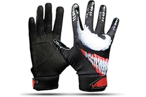TAQCHA Villain Baseball Batting Gloves - Pittard Grip Skin Tight Adult Batting Gloves - Enhanced Performance Batting Gloves Men - Adult Sizes