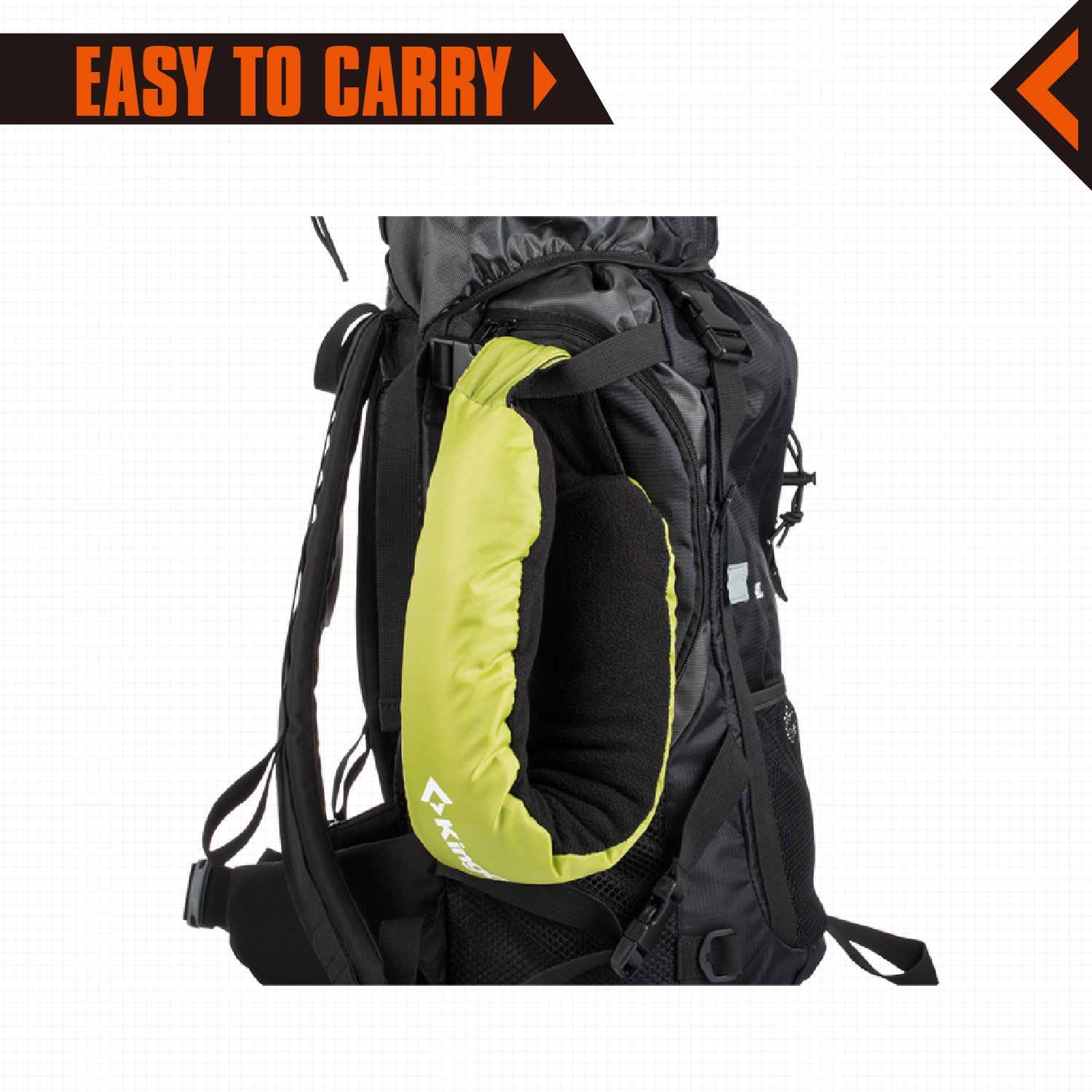 KingCamp 3 IN 1 (Pillow / Scarf / Blanket) Neck Pillow, Green