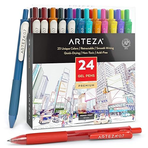 Arteza White Gel Pen Online Arteza Gel Ink Pens