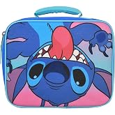Fast Forward Stitch Rectangle Lunch Bag | Soft Lilo and Stitch Lunch Box - Stitch School Supplies