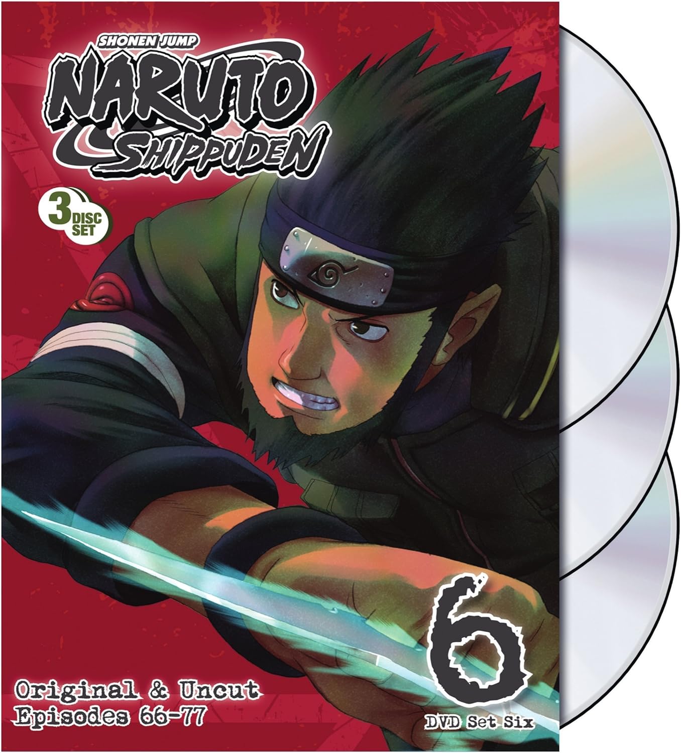 Naruto Shippuden Uncut Set 6 Ep 66 77 Amazon Ca Various Various Dvd