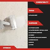 Toupret Interior Filler Easy to Sand No Shrink One Coat White 1 kg view 7