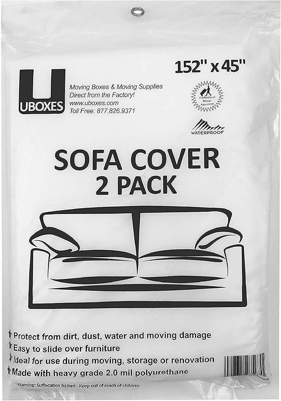 Amazon Com Sofa Moving Covers 2 Pack 45 X 152 Moving