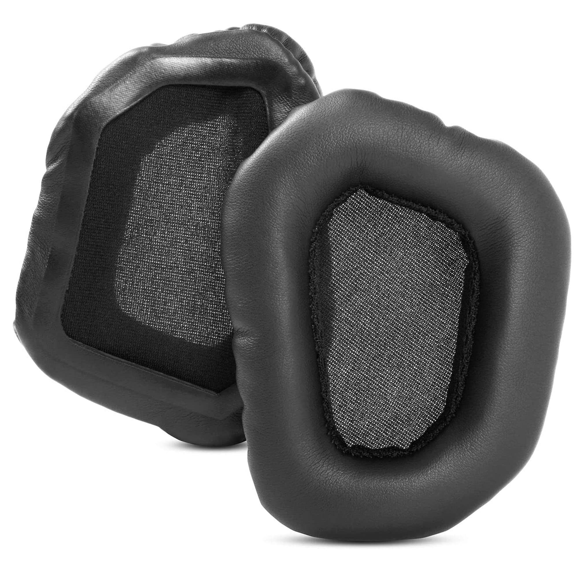 DowiTech Professional Cushion Headset Ear Pads Compatible with Mad Catz F.R.E.Q. TE 7.1 Surround Sound Gaming Headphone